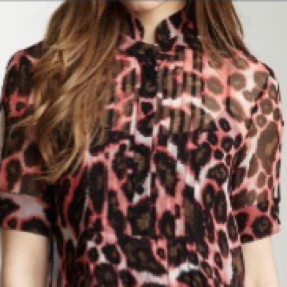 Rebecca Minkoff Morgan Silk Shirt - Picture 2 of 11